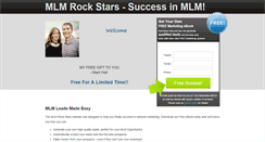 Desktop Screenshot of mlmrockstars.com